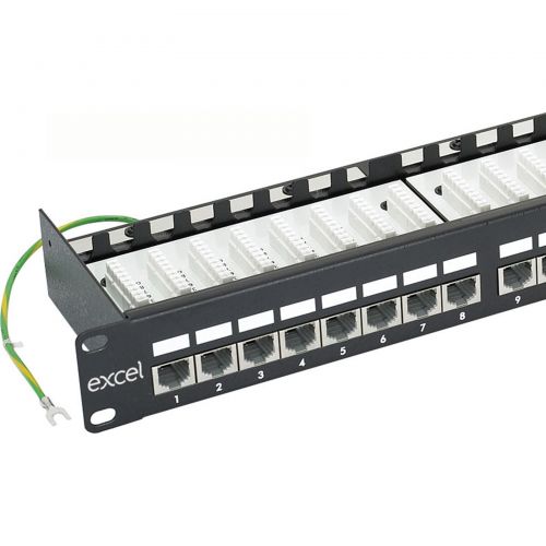 Rj45 patch shop panel