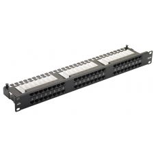 Excel 48 Port 1U Cat.6 Right Angle Patch Panel