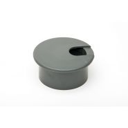 75mm Circular Cable Grommet Black or Grey