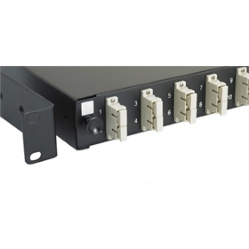 Multimode Patch Panels SC : 24 Port (12 Way Duplex) SC MM Loaded Patch ...