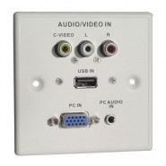 USB/SVGA/Composite/Audio Faceplate