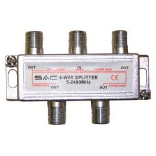 4 Way Indoor Splitter (5-2400Mhz)