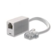 Telecom Line Adaptor – RJ45 plug to RJ11 socket