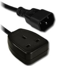 IEC C14 Plug to UK 13A Socket