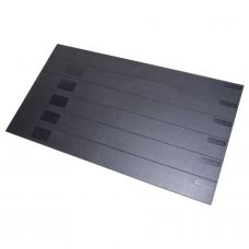 EziBlank 6U Blanking Panels - BLACK