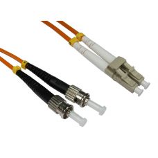 50/125 OM2 LC-ST Duplex Patch Leads