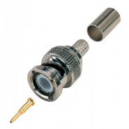 BNC Crimp Plug For RG59/RG62/URM70