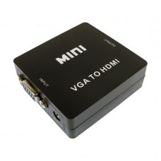 VGA to HDMI Converter + Audio/USB