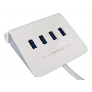 4 Port USB3.0 Hub with Stand, Rapid Charging and OTG