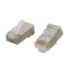 CCS Cat6a FTP RJ45 Plug - For Solid Cable