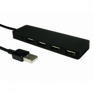 4 Port USB 2.0 Mini Hub, Bus Powered