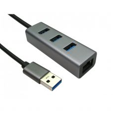 USB3.0 Gigabit Ethernet Adaptor & 3 Port USB Hub