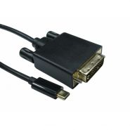 USB 3.1 Type C to DVI-D Cables