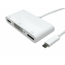 USB Type C to HDMI, DisplayPort and DVI