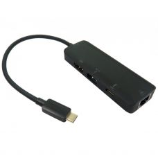 USB Type-C to HDMI, USB & Gigabit Adapter