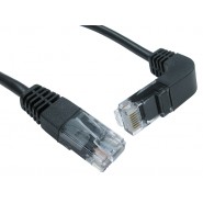 Cat.5e Straight to Right Angle DOWN Cable