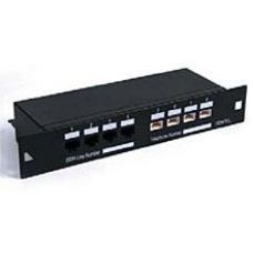 SoHo 10" Combined Cat.5e / Voice Patch Panel 