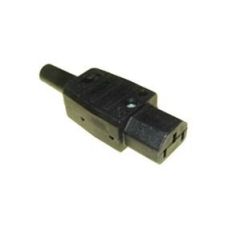 IEC C13 Re-Wireable Female Connector