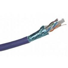 Excel Solid Cat6 Cable F/UTP LSOH CPR Euroclass Dca 305m Reel Violet