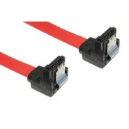Locking Serial ATA Data Cable, Right Angled - 45cm