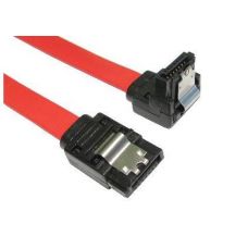 Locking Serial ATA Data Cable, Straight to Right Angle - 45cm