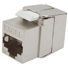 Excel Cat.6A Low Profile Toolless Jack