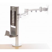 Pole Mounted Thin Client Holder