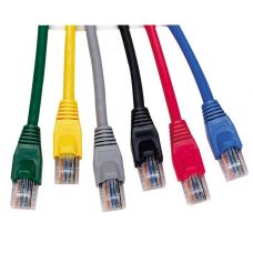 5m UK Booted Category 5e Patch Leads