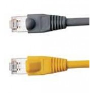 1m Shielded UK Booted Category 5e Patch Leads