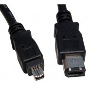 6 Pin to 4 Pin Firewire Cables